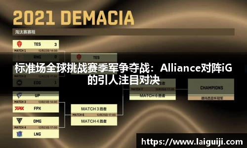 标准场全球挑战赛季军争夺战：Alliance对阵iG的引人注目对决